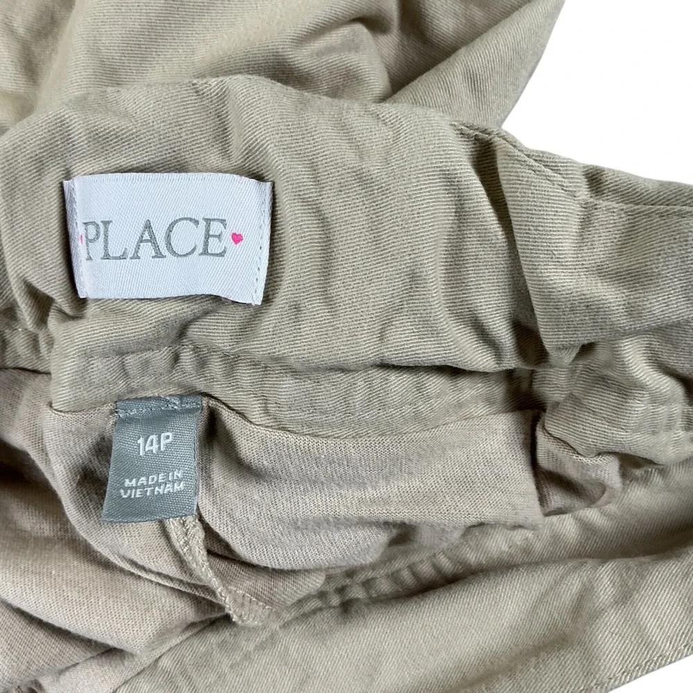 The Children's Place Skort Girls 14 Plus Khaki Pleated School Uniform‎
